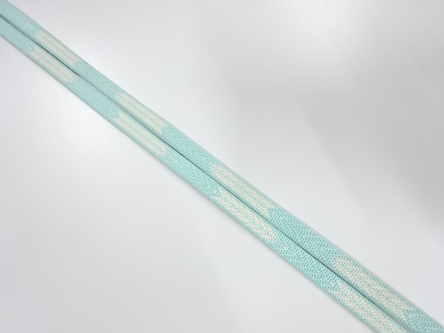 未使用品　正絹　帯留め用　手組三分紐